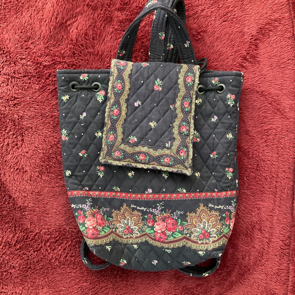 Vera Bradley cloth satchel/backpack